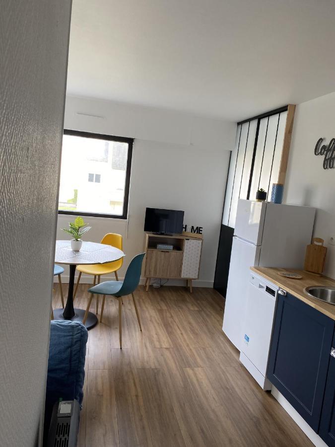 Super Appartement Cosy, Parking Prive Courseulles-sur-Mer Buitenkant foto
